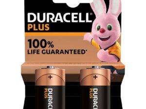 DURACELL - PLUS POWER PILA ALCALINA C LR14 BLISTER*2