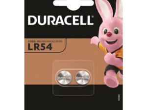 DURACELL - PILA BOTON ALCALINA LR54 LR1130 AG10 1,5V BLISTER*2