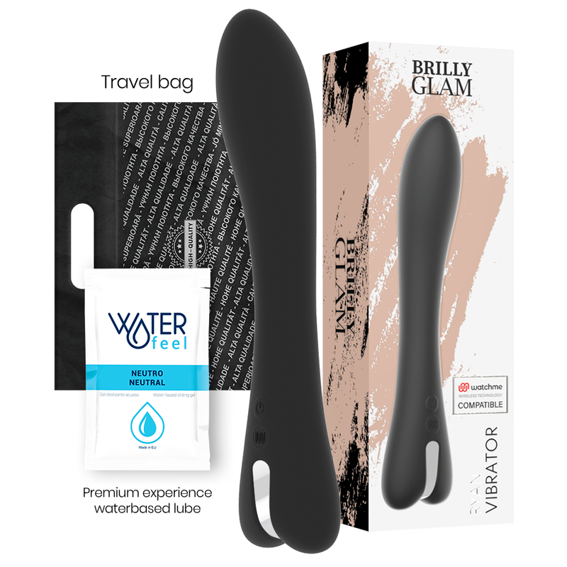 BRILLY GLAM - RYAN VIBRADOR + MANDO CONTROL REMOTO WATCHME - Imagen 8