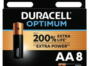 DURACELL - OPTIMUM 200 PILA ALCALINA AA LR6 BLISTER*8