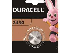 DURACELL - PILA BOTON LITIO CR2430 3V BLISTER*1