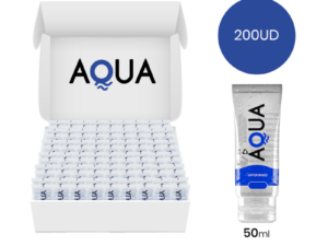 MOQ 200 - AQUA QUALITY LUBRICANTE BASE DE AGUA 50 ML
