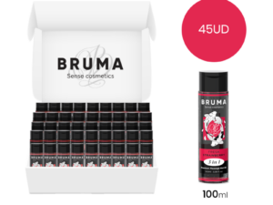 MOQ 45 - BRUMA ACEITE DE MASAJE PREMIUM EFECTO CALOR SABOR FRESA 3 EN 1 - 100 ML