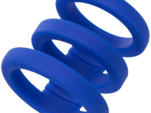 CALEXOTICS - ADMIRAL JAULA TRIPLE PARA PENE AZUL