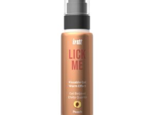 INTT - LICK ME GEL COMESTIBLE SABOR MELOCOTÓN EFECTO CALOR