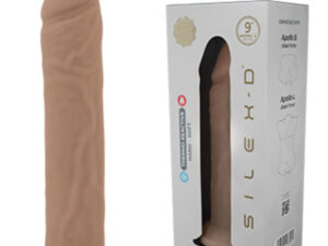 SILEXD - PENE REALÍSTICO MODELO 9 SILICONA LÍQUIDA 22.8 CM