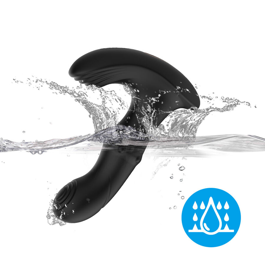 ARMONY - VIBRADOR ANAL PRÓSTATA CONTROL REMOTO NEGRO - Imagen 4