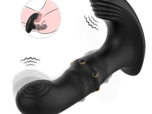 ARMONY - VIBRADOR ANAL PRÓSTATA CONTROL REMOTO NEGRO