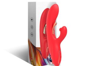 ARMONY - VIBRADOR ESTIMULADOR PUNTO G Y CLÍTORIS CON LENGUA OSCILANTE ROJO
