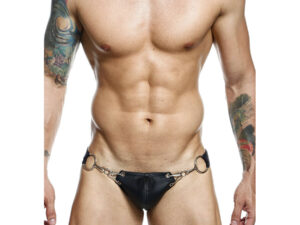 MOB - DNGEON JOCKSTRAP NEGRO A PRESIÓN TALLA ÚNICA