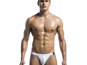 MOB - BAÑADOR FETISH JOCKSTRAP BLANCO TALLA S