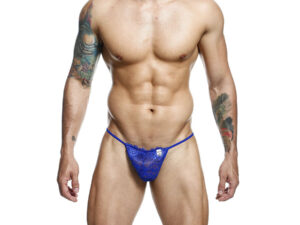 MOB - TANGA DE ENCAJE ROYAL TALLA S/M