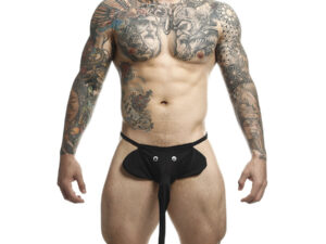 MOB - TANGA ELEFANTE NEGRO TALLA ÚNICA
