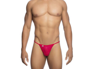MOB - V-STRING DE MICROFIBRA ROJA TALLA S/M