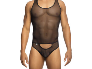 MOB - BODYSHEER TRANSPARTE NEGRO TALLA S/M