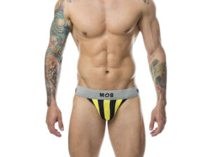 MOB - JOCK CLASICO STRIPE AMARILLO TALLA S