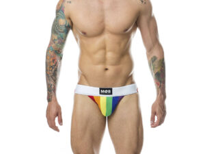 MOB - JOCK CLASICO STRIPE RAINBOW TALLA S