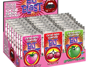 PIPEDREAM - BJ BLAST CARAMELO SEXO ORAL SURTIDO DISPLAY - 36 UDS