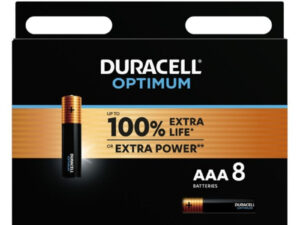 DURACELL - OPTIMUM PILA ALCALINA AAA LR03 BLISTER*8