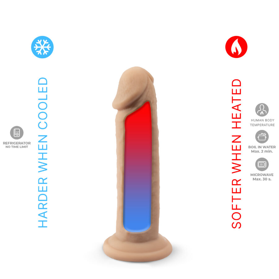 SILEXD - PENE REALÍSTICO MODELO 2 SILICONA PREMIUM TERMOREACTIVO 15.4 CM - Imagen 4