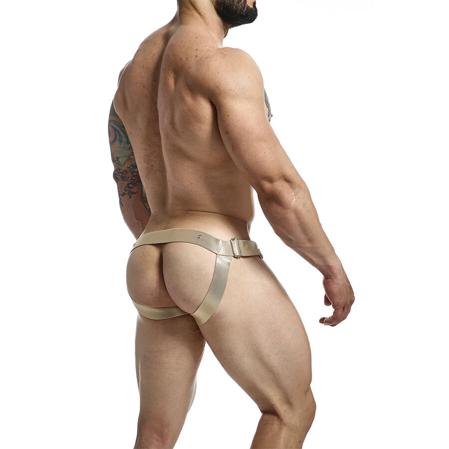 MOB - DNGEON JOCKSTRAP ANILLO PARA EL PENE DORADO TALLA ÚNICA - Imagen 3