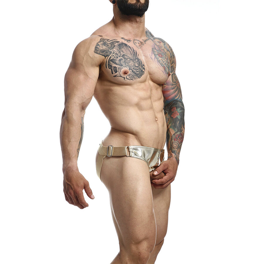 MOB - DNGEON JOCKSTRAP ANILLO PARA EL PENE DORADO TALLA ÚNICA - Imagen 4