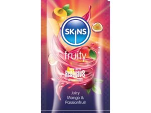 SKINS - FRUITY LUBRICANTE BASE DE AGUA MANGO & FRUTA PASIÓN MONODOSIS 5 ML