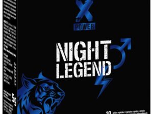 XPOWER - NIGHT LEGEND ESTIMULANTE DE ACCIÓN RÁPIDA ERECCIÓN Y RENDIMIENTO 10 CÁPSULAS