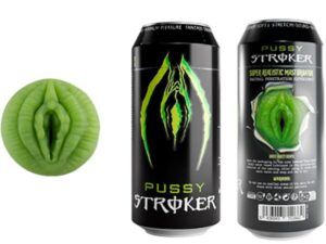 ALIVE - PUSSY STROKER MASTURBADOR MASCULINO VAGINA LATA BEBIDA ENERGÉTICA