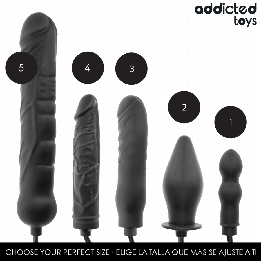 ADDICTED TOYS - DILDO INFLABLE XL MODELO 5 - Imagen 4