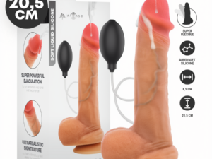 MR INTENSE - DANNY DILDO EYACULADOR SILICONA 20.5 CM -Ø- 4 CM