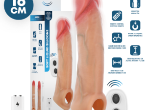 MR INTENSE - ARNOLD L VIBRADOR FUNDA PENE SILICONA CONTROL REMOTO 16 CM -Ø- 4.5 CM