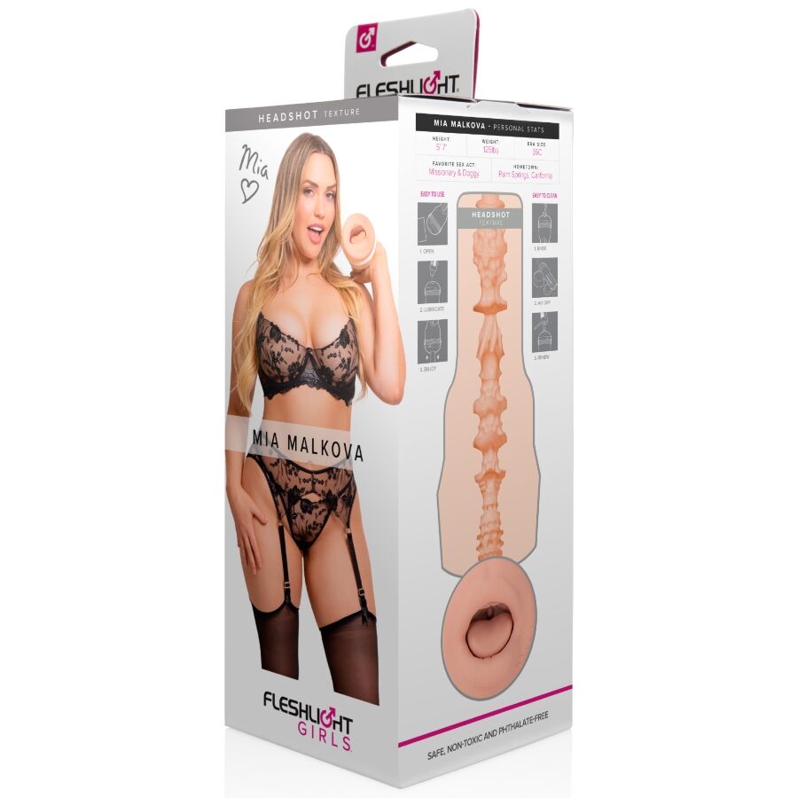 FLESHLIGHT GIRLS - MIA MALKOVA HEADSHOT BOCA - Imagen 6
