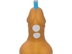 DIABLO PICANTE - PENE VELA NÚMERO CUMPLEAÑOS DORADO