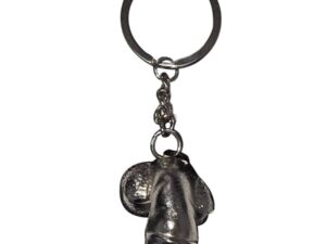 DIABLO PICANTE - LLAVERO METAL PENE ENCOGIDO PLATA