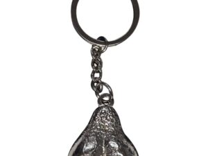 DIABLO PICANTE - LLAVERO METAL HUEVOS PLATA