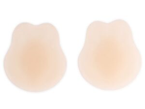 BYE-BRA - RABBIT COPAS DE SILICONA BEIGE TALLA M