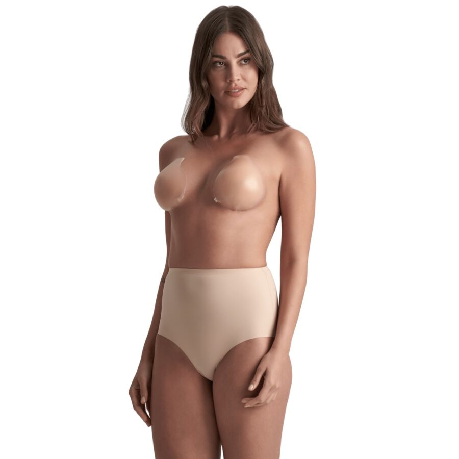 BYE-BRA - COPAS DE SILICONA BEIGE COPA - Imagen 2