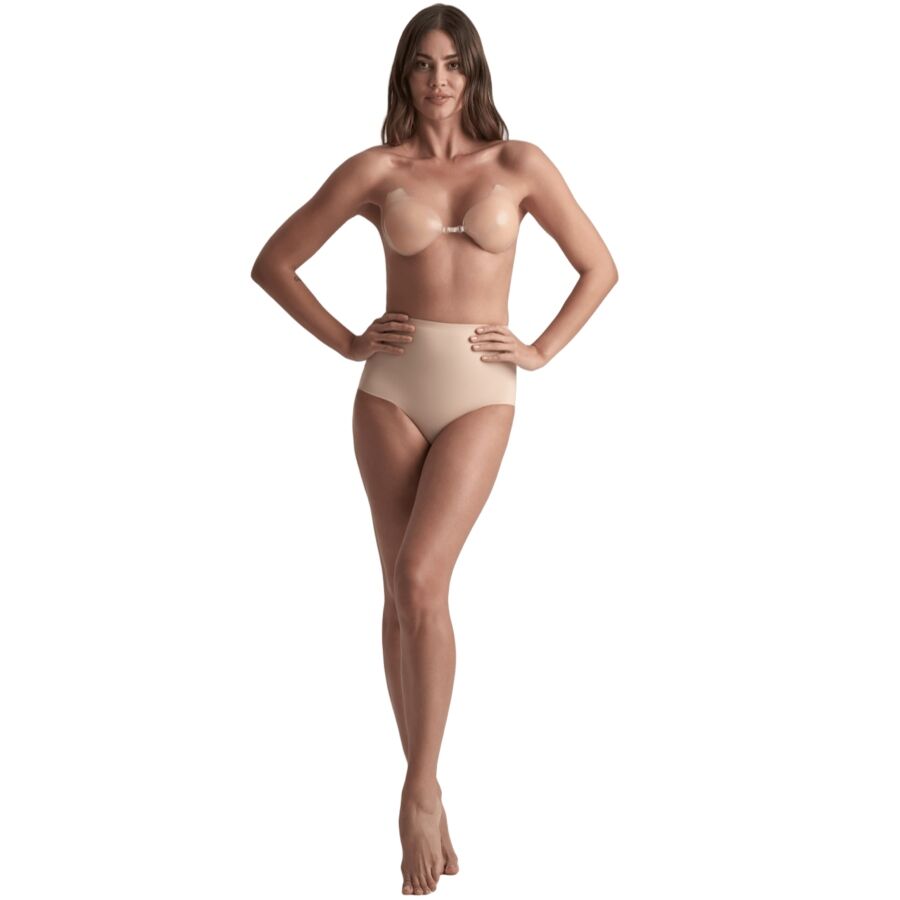 BYE-BRA - COPAS DE SILICONA BEIGE COPA - Imagen 4