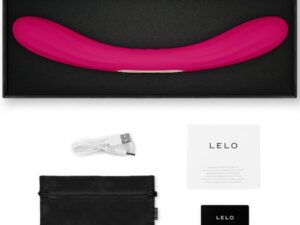 LELO - BOOMERANG VIBRADOR DE DOBLE EXTREMO CEREZA