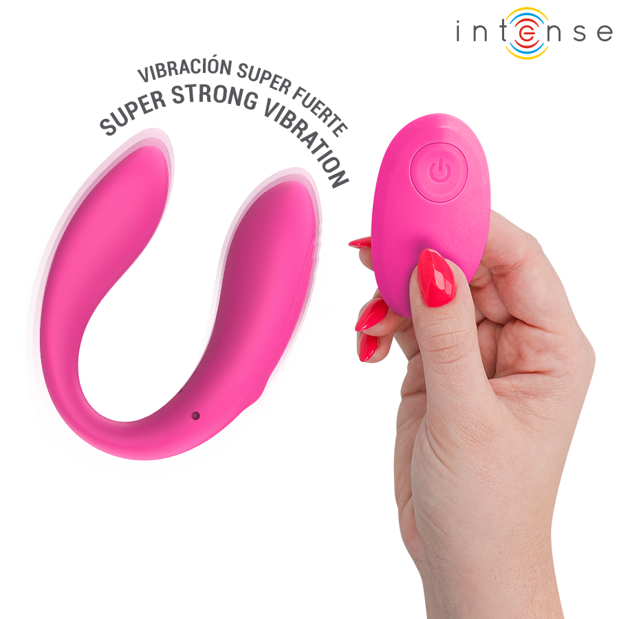 INTENSE - NORA ESTIMULADOR DE PINZA CON VIBRACIÓN ROSA - Imagen 2