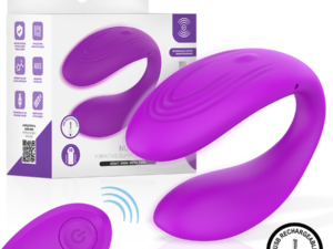INTENSE - NORA ESTIMULADOR DE PINZA CON VIBRACIÓN MORADO