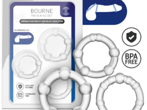 INTENSE - BOURNE SET DE 3 ANILLOS