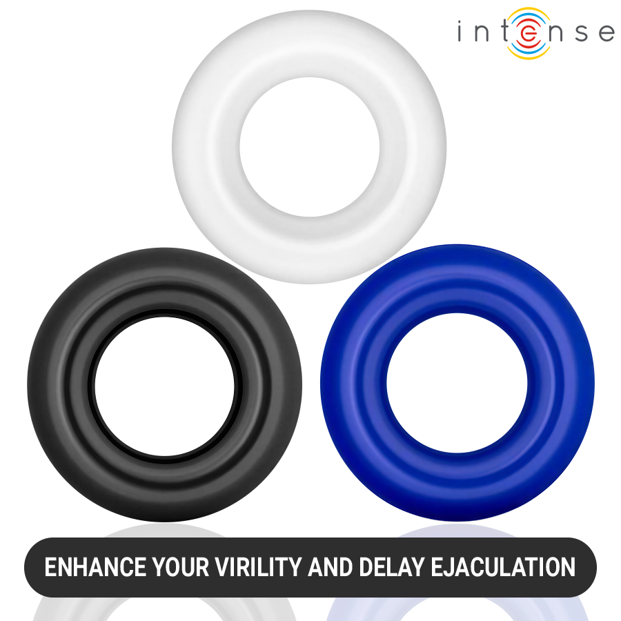 INTENSE - WICK SET DE 3 ANILLOS VARIOS COLORES - Imagen 5