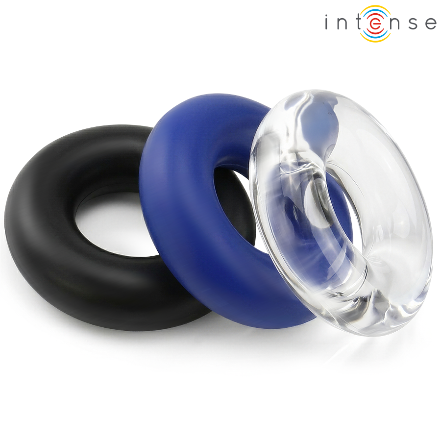 INTENSE - WICK SET DE 3 ANILLOS VARIOS COLORES - Imagen 3