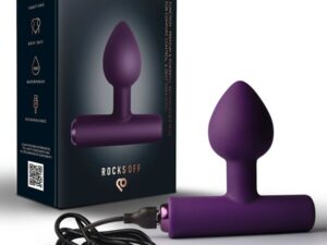ROCKS-OFF - NOVA ASTRYX PREMIUM PLUG ANAL RECARGABLE 16 FUNCIONES NEGRO