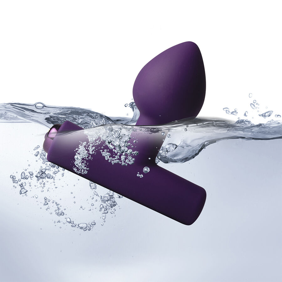ROCKS-OFF - NOVA ASTRYX PREMIUM PLUG ANAL RECARGABLE 16 FUNCIONES NEGRO - Imagen 2
