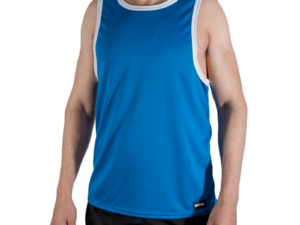 MACHO - CMV002 CAMISETA GYM AZUL S/M