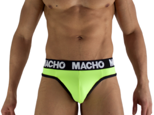MACHO - MTG001 TANGA AMARILLO FLUOR S