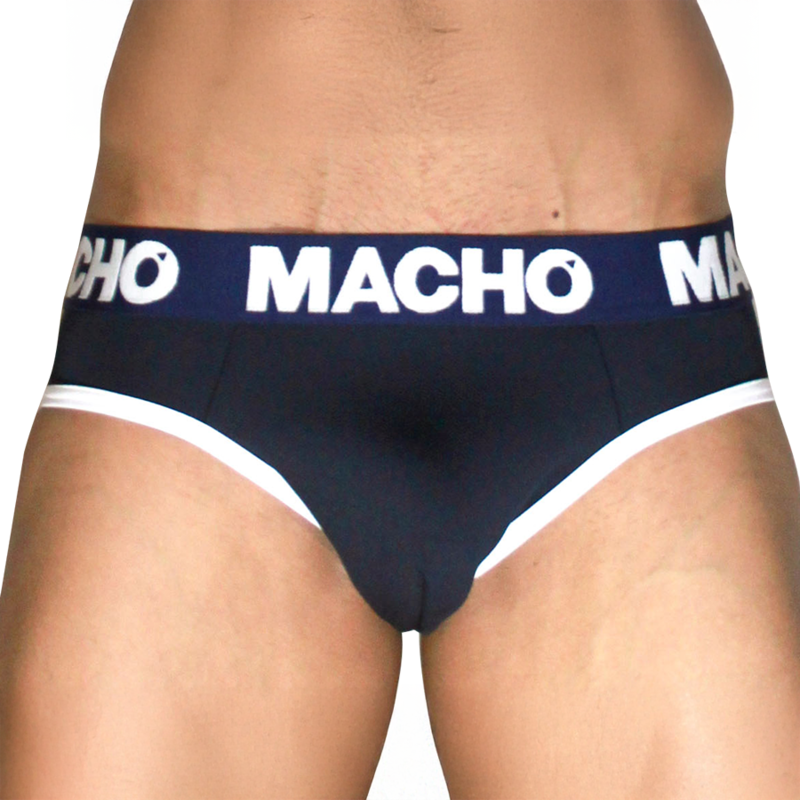 MACHO - MCH008 SLIP CLÁSICO AZUL MARINO S - Imagen 2